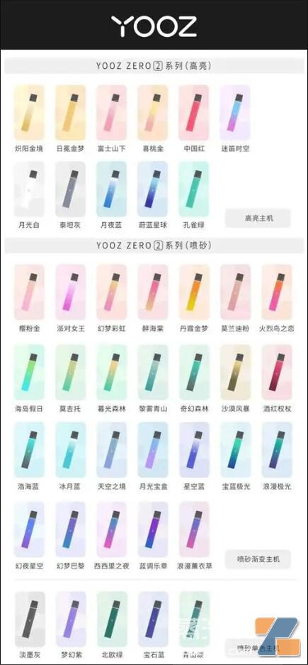 YOOZ柚子电子烟自仓直发现货秒发,柚子电子烟颜色分类?插图 YOOZ柚子电子烟自仓直发现货秒发,柚子电子烟颜色分类?-电烟雾化⚡