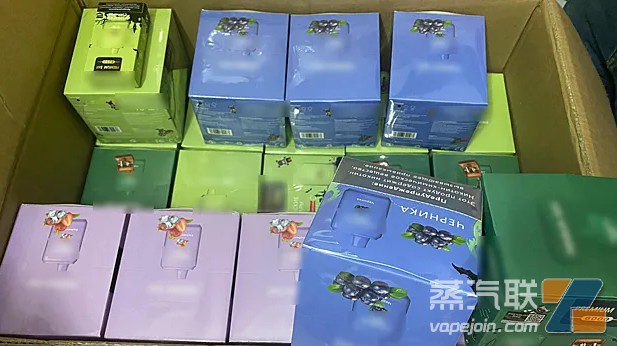 俄罗斯西伯利亚地区查获走私电子烟案 涉案金额达600万卢布