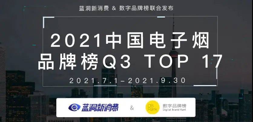 悦刻稳居第一,徕米暴涨至第二;铂德第三;中国电子烟第三季度品牌榜发布插图 悦刻稳居第一,徕米暴涨至第二;铂德第三;中国电子烟第三季度品牌榜发布-电烟雾化⚡