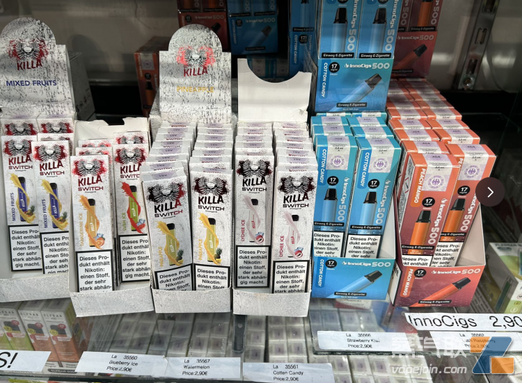德国市场这么卷？1支一次性电子烟仅需1欧元-电烟雾化⚡