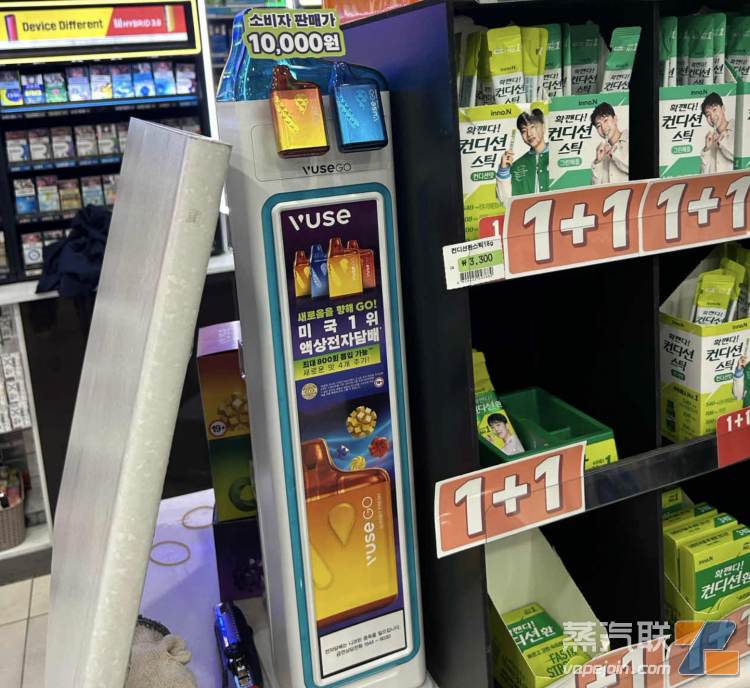 探访韩国线下电子烟市场：一次性产品难觅踪迹 THP激战正酣-电烟雾化⚡