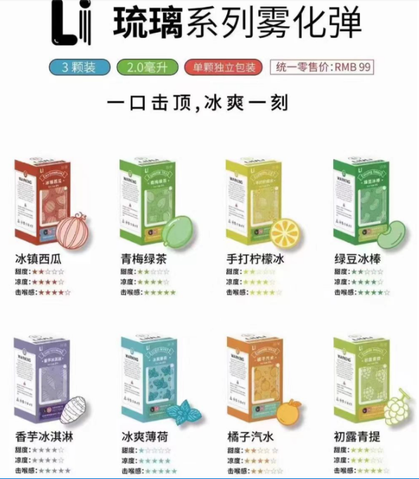 悦刻五代通配烟弹有哪些?没想到这么多插图4 悦刻五代通配烟弹有哪些?没想到这么多-电烟雾化⚡