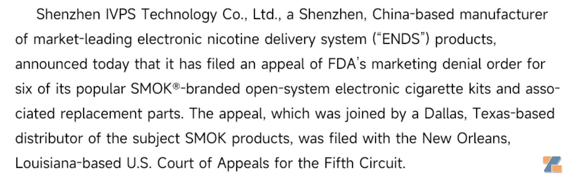 冲刺PMTA，中国厂家在美国悬而未决的命运-电烟雾化⚡