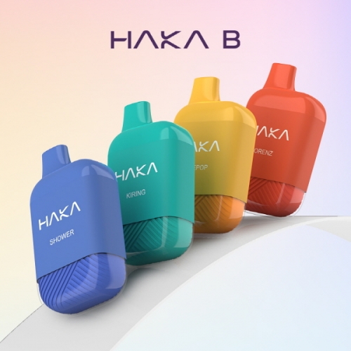 HAKA在韩国推一次性新品“HAKA B” 涵盖四款口味插图1 HAKA在韩国推一次性新品“HAKA B” 涵盖四款口味-电烟雾化⚡