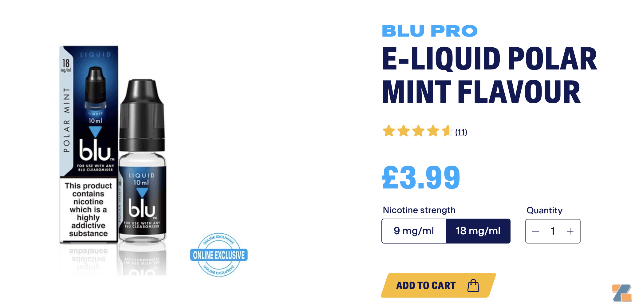 帝国烟草旗下电子烟品牌blu在英国推出烟油产品-电烟雾化⚡
