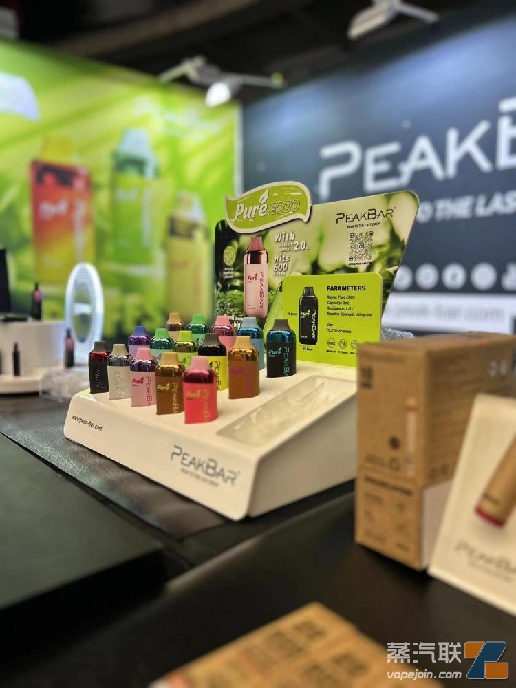 Peak Bar品牌负责人：环保一次性及换弹式电子烟是欧洲市场未来趋-电烟雾化⚡
